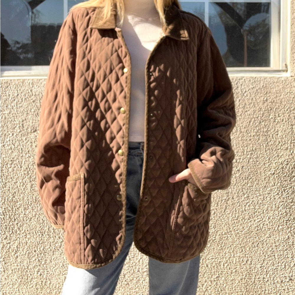 Vintage Orvis Quilted Jacket Women’s size XL
